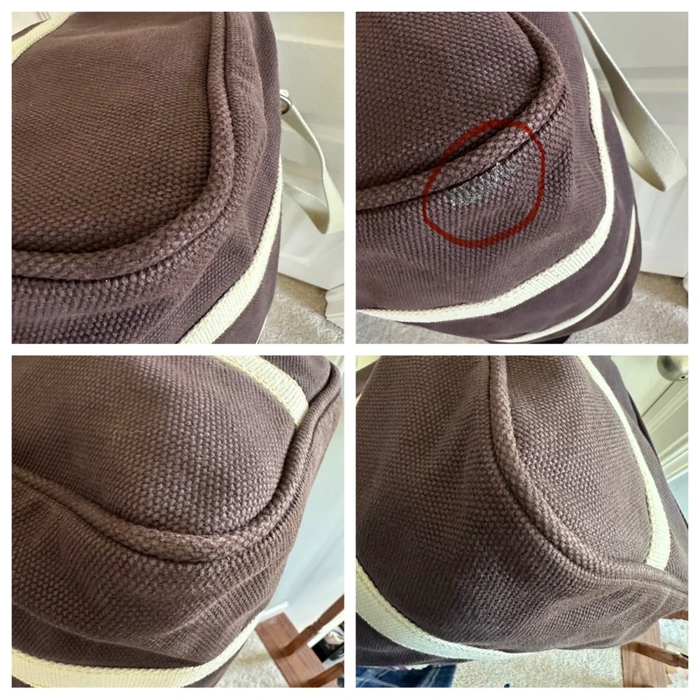 Louis Vuitton Antigua Sac Weekend Bag Tote LV Cup Mocha w/COA - Authentic - Picture 13 of 14